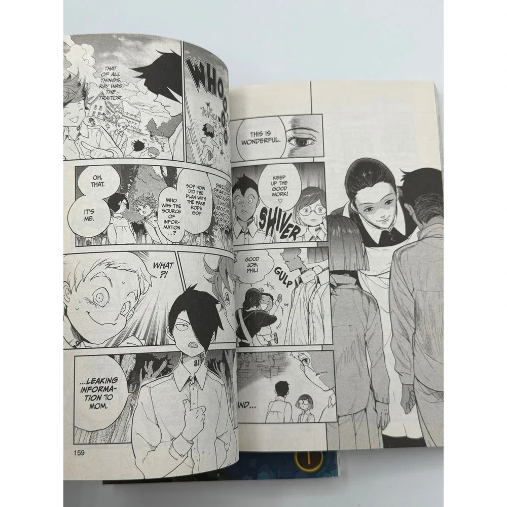 The Promised Neverland Manga Vol 1-2 Kaiu Shirai Posuka Demizu VIZ Media English - Picture 11 of 11